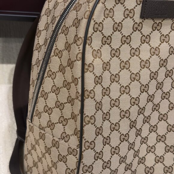 GUCCI - GG Canvas Travel Backpack - Picture 7 of 8